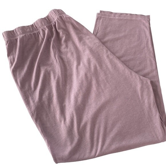 Mate the Label Lavender Tencel Organic Cotton Sleep Pant Pockets High Rise Soft - Picture 16 of 16